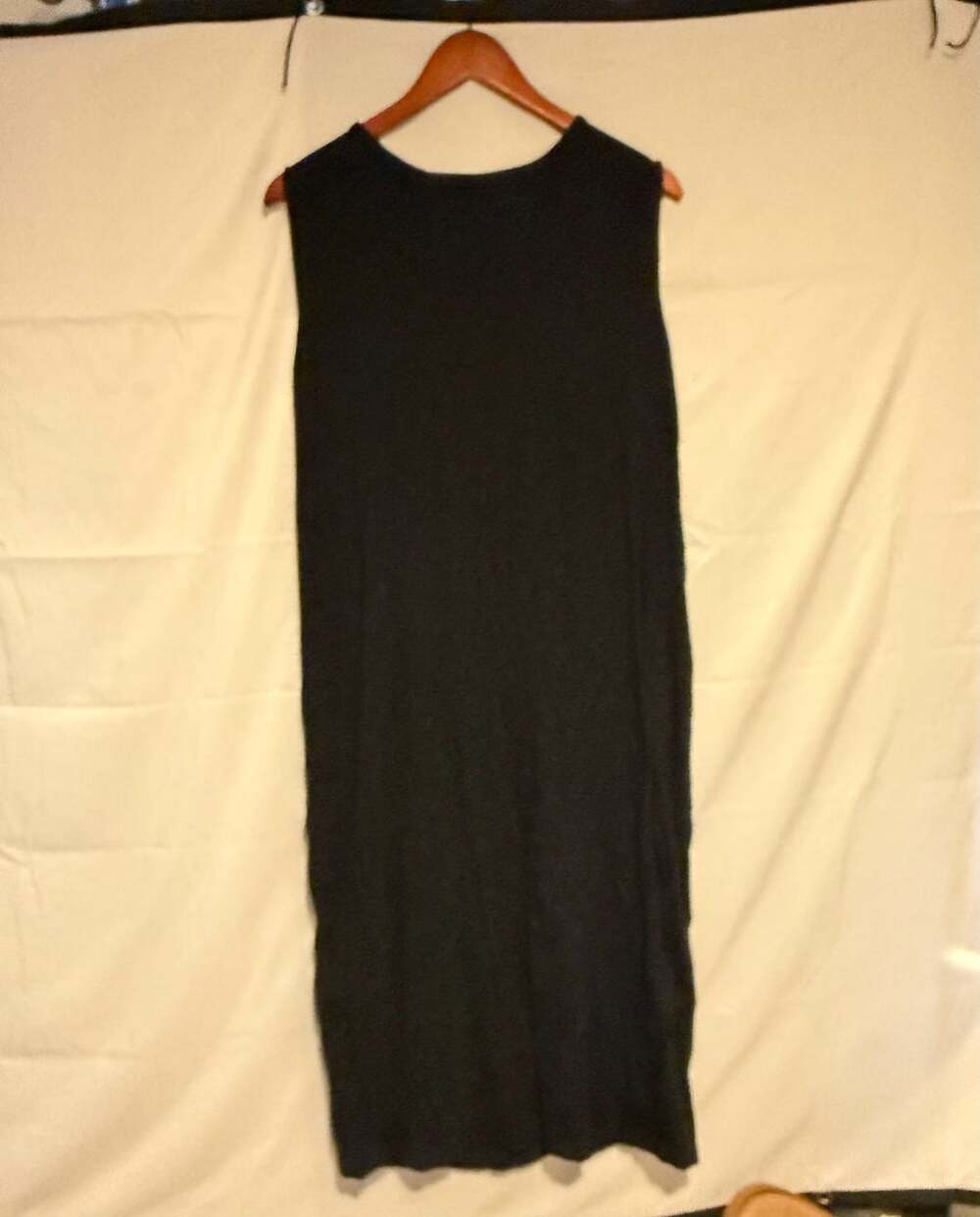 Universal Thread Black Sleeveless Tank Maxi Dress Size L
